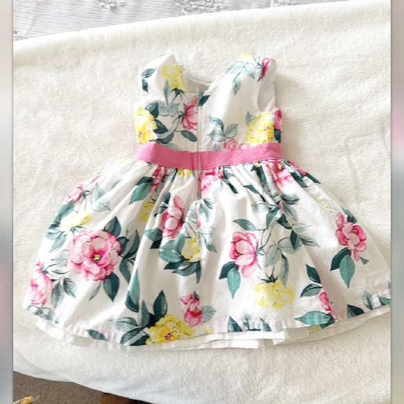 Carter's floral Easter Spring toddler girl dress size 24 months - Picture 3 of 4